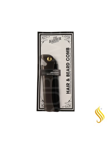 XAN PRO BARBER PRO HAIR BEARD COMB (PEINE BARBA PLEGABLE)